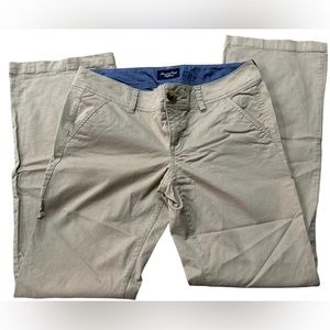 American Eagle Womens Pants Jeans Khaki Stretch Size 10